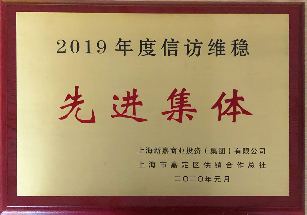 2019年先进集体